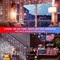 2-Pack Red, White, and Blue Battery Operated Fairy Lights - 66ft Total 200-LED 4th of July String Lights with Timer - 8-Mode Waterproof Patriotic Twinkle Lights for 2026 Sestercentennial & Independence Day Decor